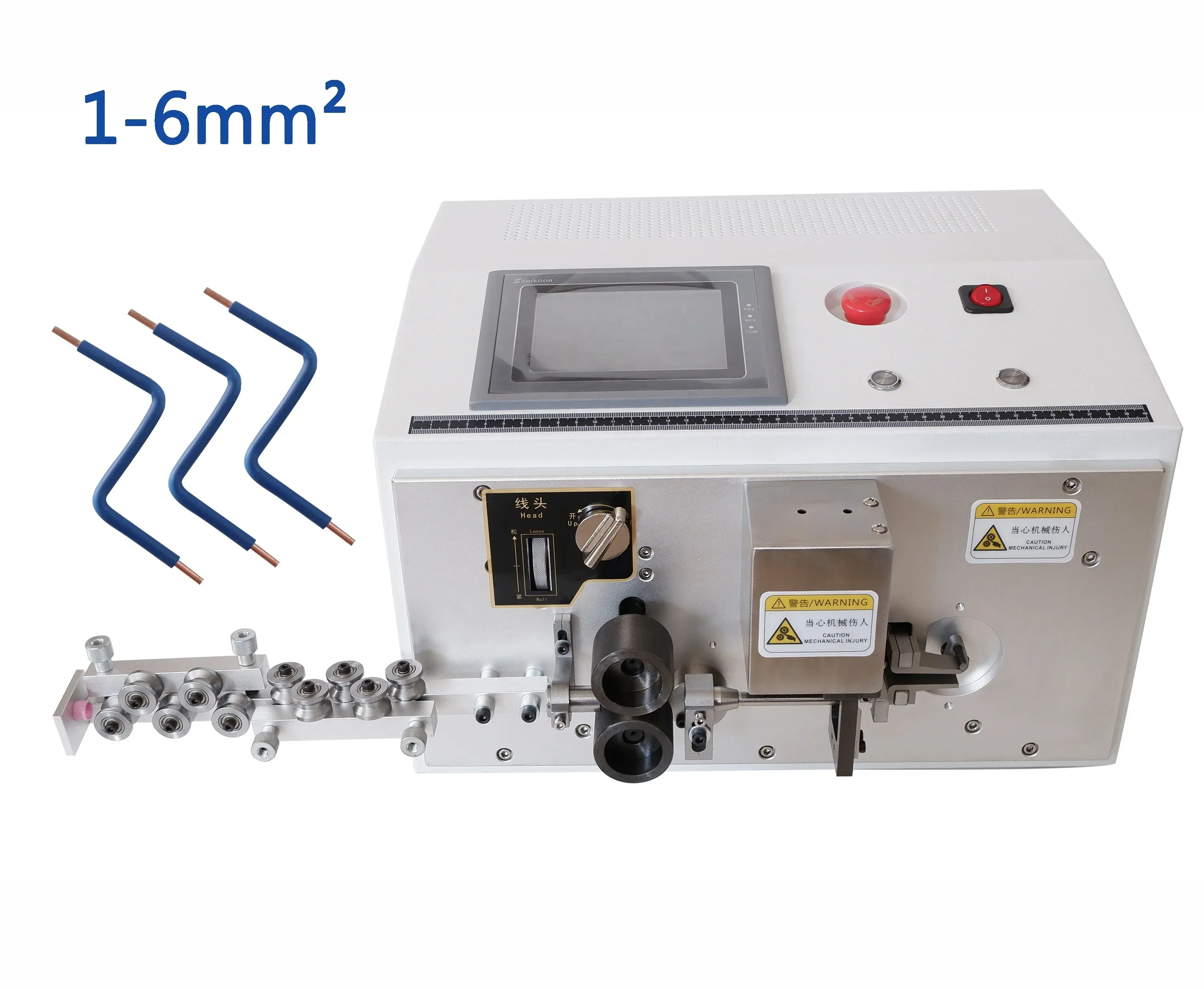 

ZS-ZW-06 Factory Production Automatic Wire Cutting Machine 1-6 Square High Speed Automatic Stripping And Bending Machine