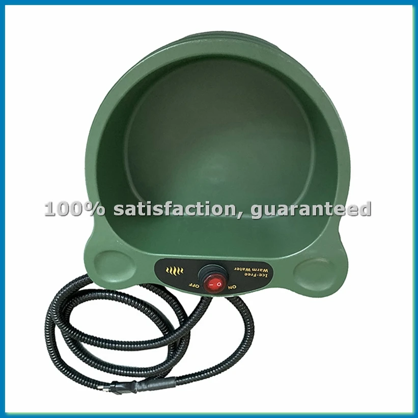 

Миска для воды с подогревом для собак, незамерзающая уличная миска для собак с подогревом, зимняя миска для домашних животных с подогревом для кошек, вилка европейского стандарта для цыплят-AT48