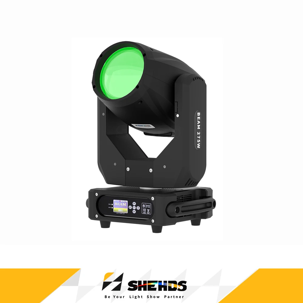 275 واط شعاع تتحرك رئيس لمبة ضوء قوس قزح الصقيع المرحلة ضوء تأثير المهنية ل DJ ديسكو حفل زفاف عرض سطوع