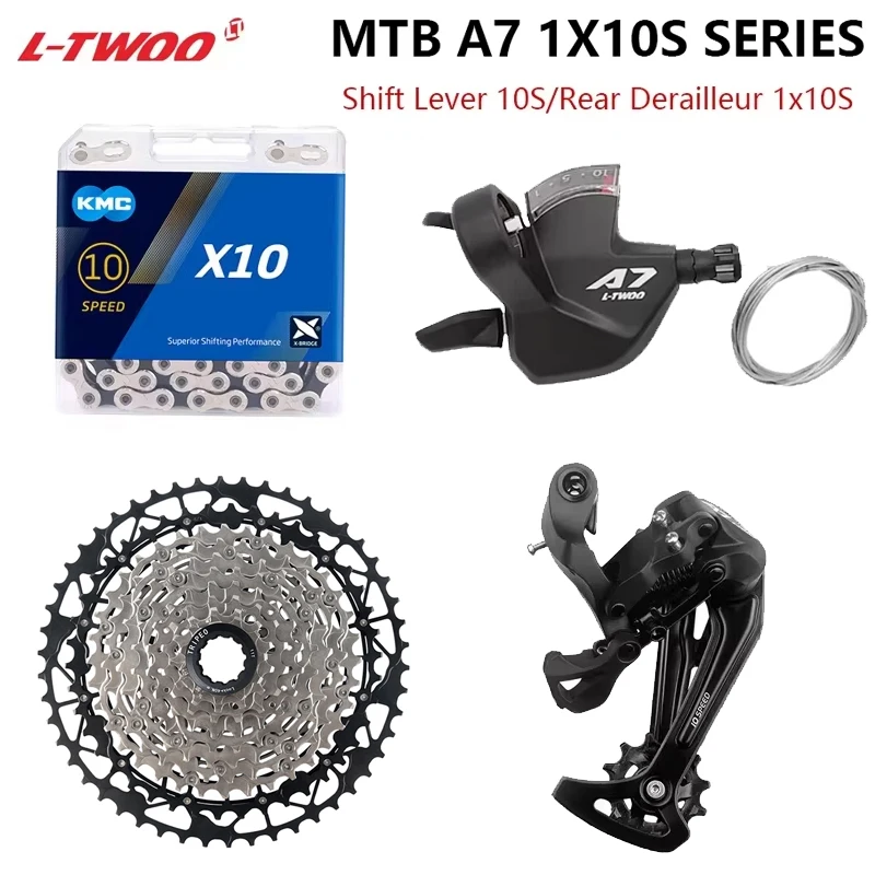 

LTWOO A7 1X10 переключатели переключения передач, переключатели задних переключателей, совместимые с SRAM M5100 SUNSHINE 36/40/42/46/50T A7 10 В, групповой набор