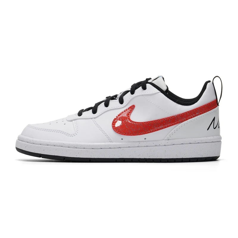 Nike women's shoes COURT color-blocked low-top sneakers, sports shoes, casual shoes, children's shoes IR1530-100