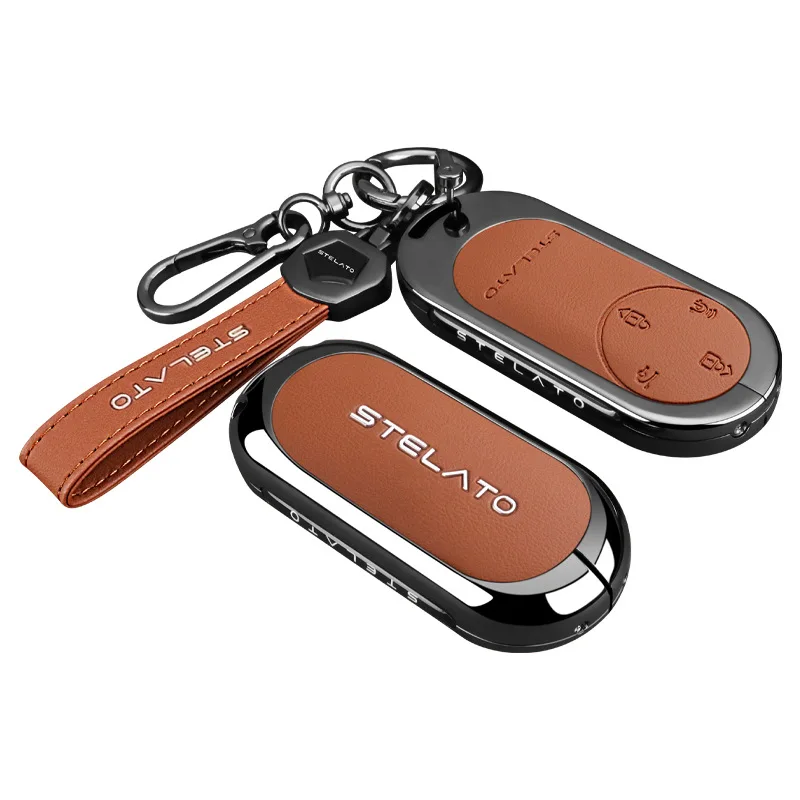 

Premium Zinc Alloy Key Cover Case for XJIE S9 (Range Extender Max/Pure EV) (2024-2025) - Protective Key Fob Shell Keychain