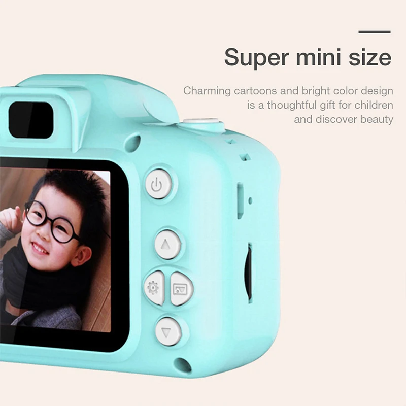 X2 Children Mini Digital Camera Can Take Pictures HD Video Small Camera Photography Children Birthday Gift Kids Toys for Kids