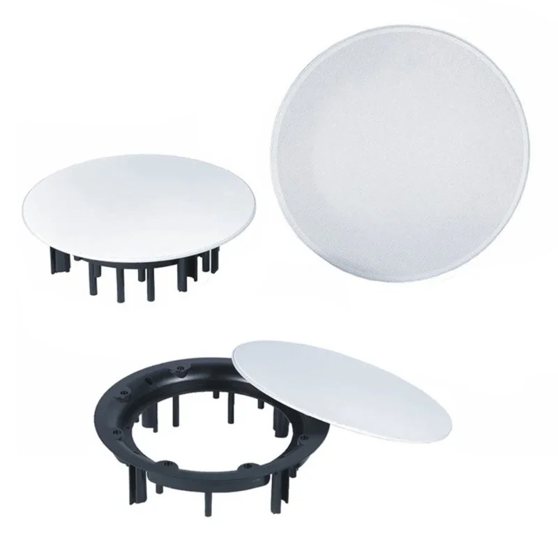 4/5/6.5/8inch Ceiling Speakers Grille Covers Round Commercial Ceiling Speakers Grill for Speakers Decorative Accessories