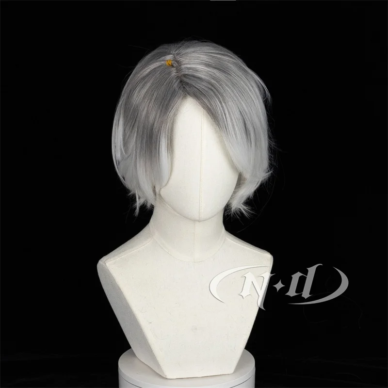 ND Cosplay Wigs Patient Identity Ⅴ Emil Everlasting Night Cosplay Hair Wigs for Identity Ⅴ Theme Party Halloween Comic Con Coser