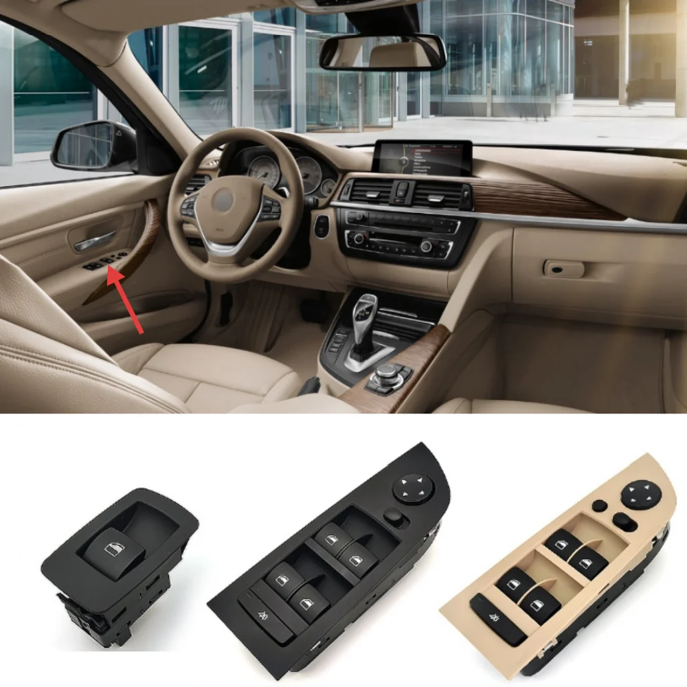 

Для BMW 3 серии 2005-2012 Контроллер переключателя подъема окна водителя OE: 63129217329