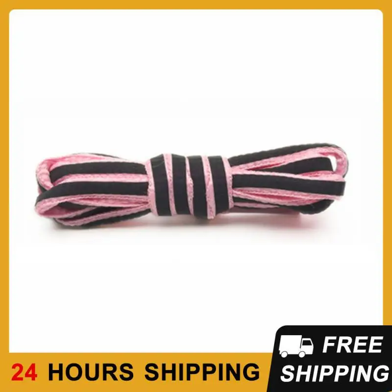 

Braided Bracelet Colorful 1.4 Meters Shoelace Apparel Versatile Shoelaces Clear Color Polyester Laser Reflective Shoelaces