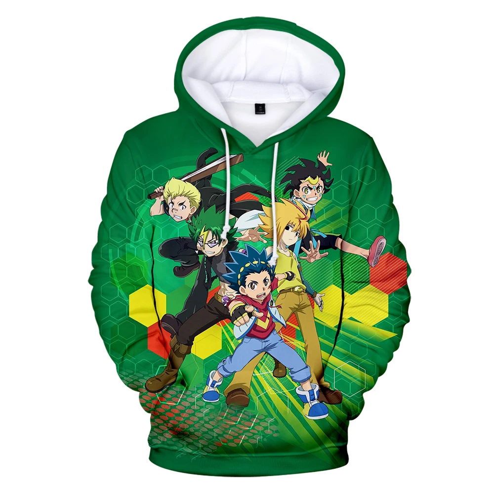 2024 New Cosplay Beyblade Burst Evolution hoodies kids sweatshirt Autumn Winter warm harajuku Boy Girl popular children Clothing