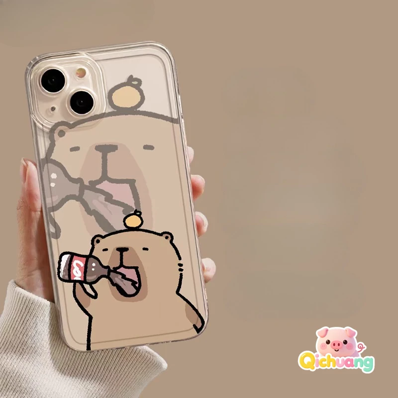 Cartoon Capybara Ph…