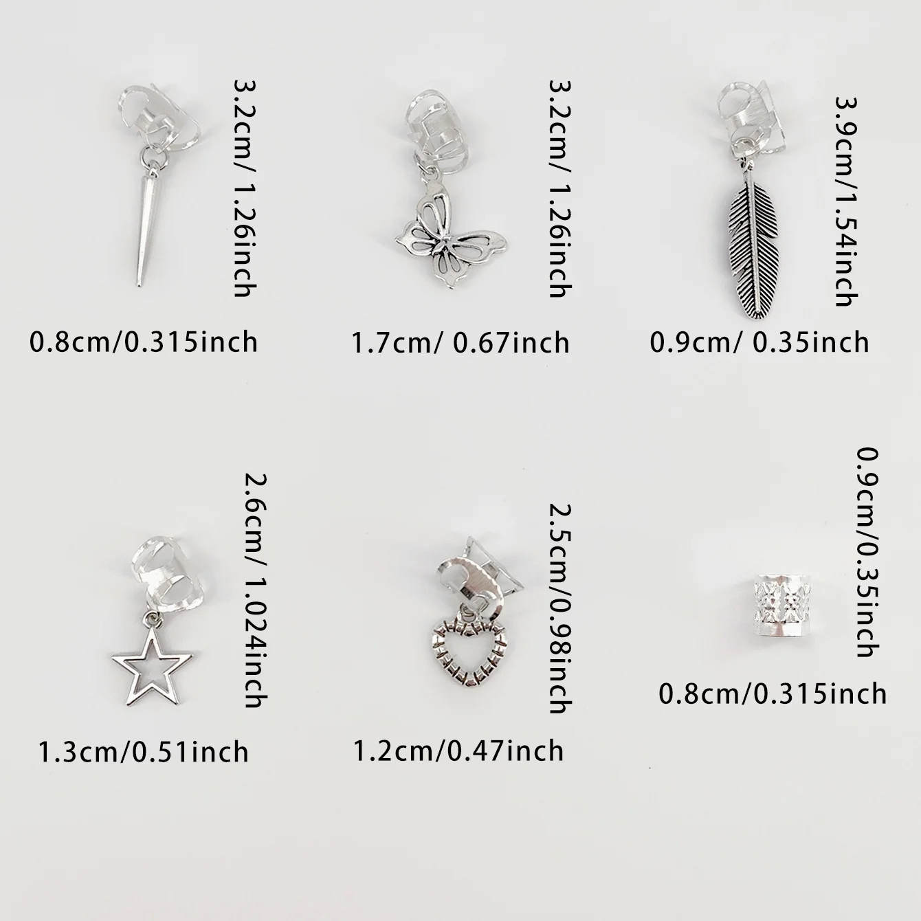 26Pcs Alloy Dreadlo…