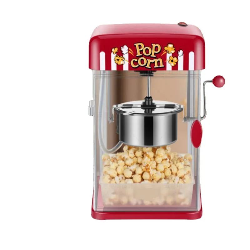Larger volume is better Small Blow-dry Popcorn Machine Red 173x249x388mm
