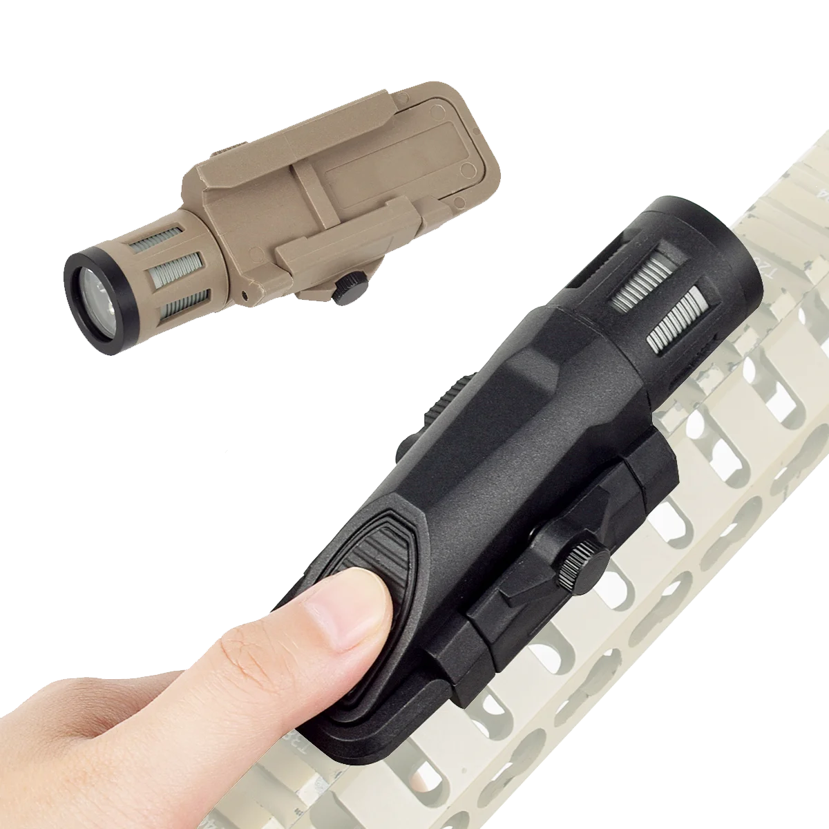 Tactical INFORCE WML GEN Long Short LED Flashlight Airsoft Hunting Weapons Light 20mm Rail Scout Rifle AR15 AK47 Accessories