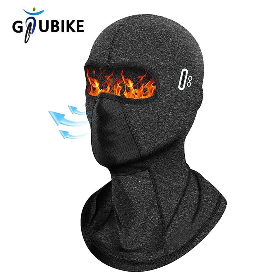 GTUBIKE Balaclava Men\'s Hat Winter Women Motorcycle Mask Warm Cycling Helmet Liner Caps Windproof Breathable Washable Equipment