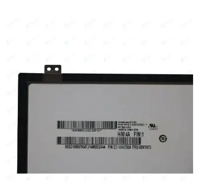 Imagem -02 - Tela Lcd do Portátil para Lenovo Thinkpad Substituição do Painel Matrix Display Ips 30 Pinos B140han02.4 30 Pinos T470 1920*1080 140 em