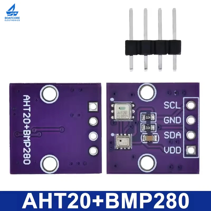 1PCS AHT20+BMP280 High-precision Temperature Humidity and Air Pressure Detection Module Sensor