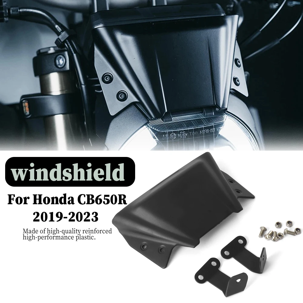 

Motorbike Accessories windshield Front windscreen Visor Wind Deflector For Honda CB650R CB 650R CB 650 R 2019-2023