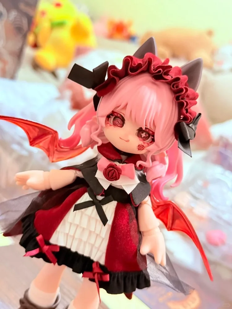 Stock authentique pour la série Moon Mdj boîte aveugle poupée mobile Bjd Figurine ornement de bureau à la mode être modifié en cadeau d'anniversaire