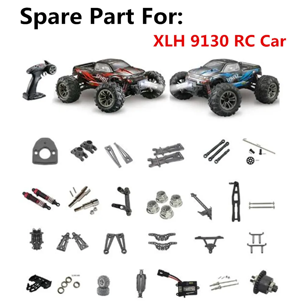 9130 RC Car Spare Parts Shell ,servo, Steering, Tire Other Accessories For XLH 9130 Rc Car