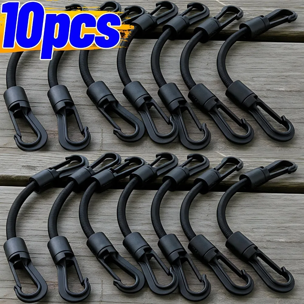 امتصاص الصدمات بنجي الحبل مع هوك الثقيلة حبل مرن ل حامل سقفي السيارة الدراجة البضائع التخييم قماش القنب والعتاد التعادل أسفل مشبك حزام