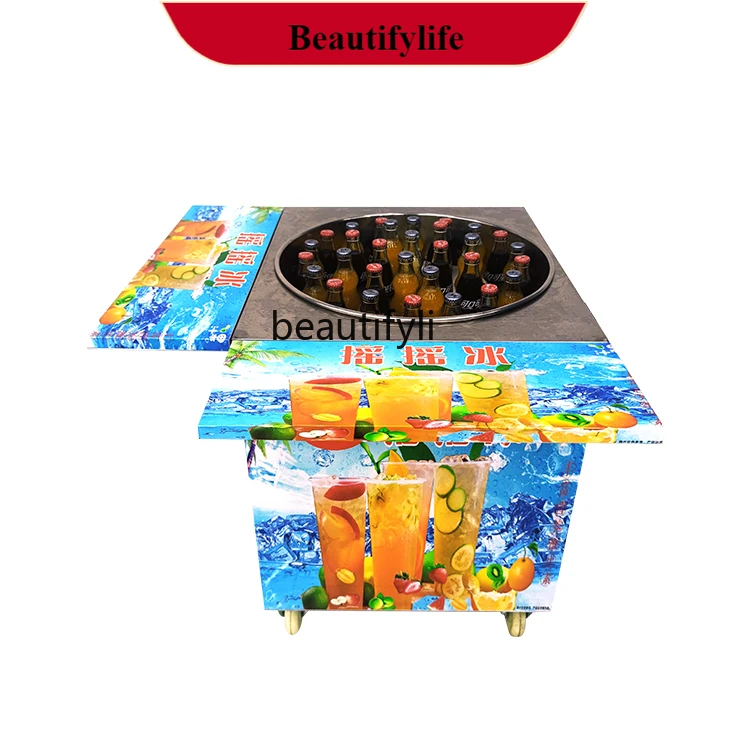 

E132 A cup of Coke in summer Shaking ice equipment Soda Cold drink smoothie machine Handmade ice cream all-in-one machine