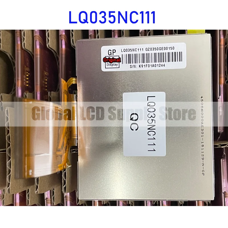 LQ035NC111 3.5 Inch Original LCD Display Screen Panel for Innolux Brand New and Fast Shipping 100% Tested