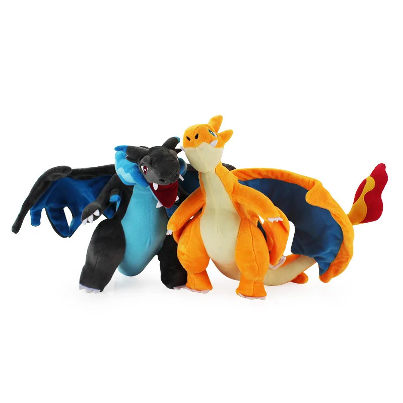 

Charizard Plush Toy Blue Wing Xy Version Stuffed Animal Pocket Monster Soft Doll For Kids Fans Birthday Gift Ornament
