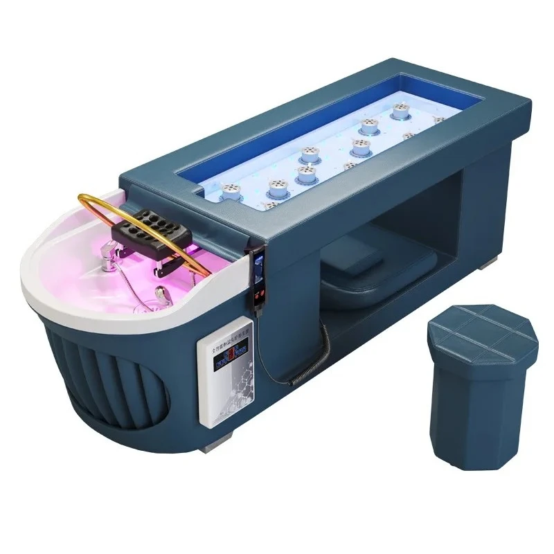 

Smokeless whole body physiotherapy traditional Chinese medicine fumigation integrated moxibustion bed circulation shampoo bed