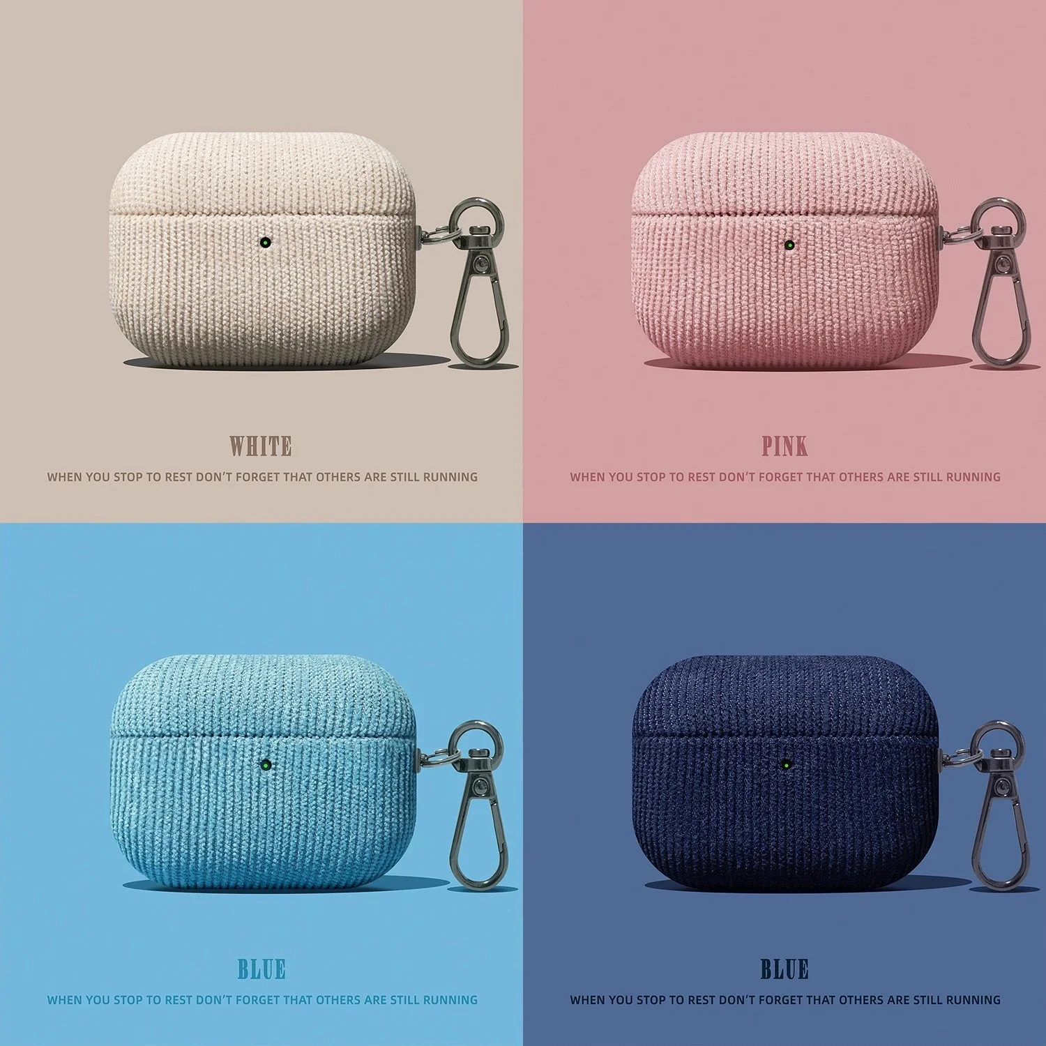 2025 Neue Abdeckung für AirPods Pro 3 Fall Luxus Stoff Airpods Pro3 Kopfhörer Schutz Zubehör für Apple Airpods 3 Fällen 