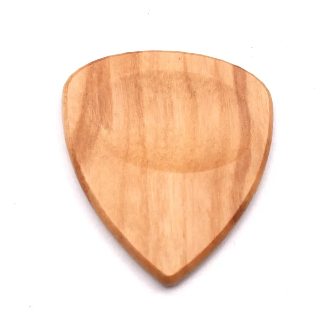 Wooden Acoustic Guitar Pick Plectrums Hearted Shape Pick Red Sandalwood Rosewood Guitars Accessories Stringed Musical Instrument