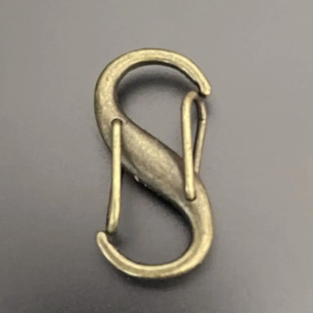 Hook Shortening S Type Shape Clasp Alloy Hardware Accessory Bag Adjustable Buckle Bag Extension Buckle Gold