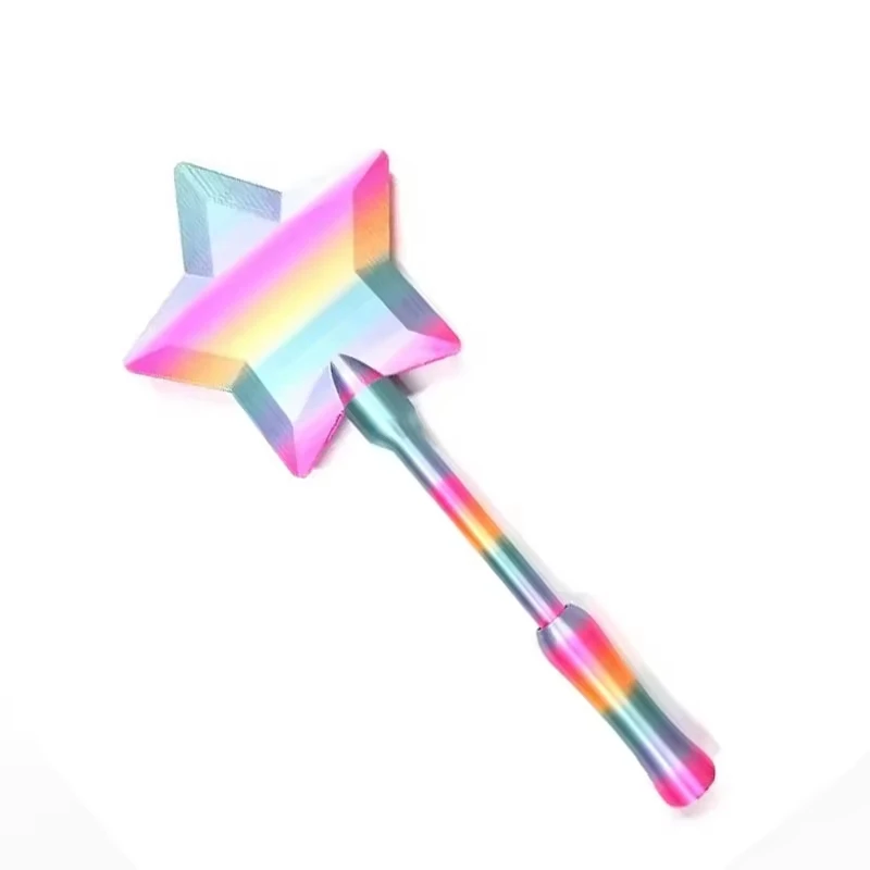 Funny Magic Wand Credit Card Holder with Tap Payment Portable Cute Star Wand Style Stand Colorful Novelty Party Gift 3D Printed view 6
