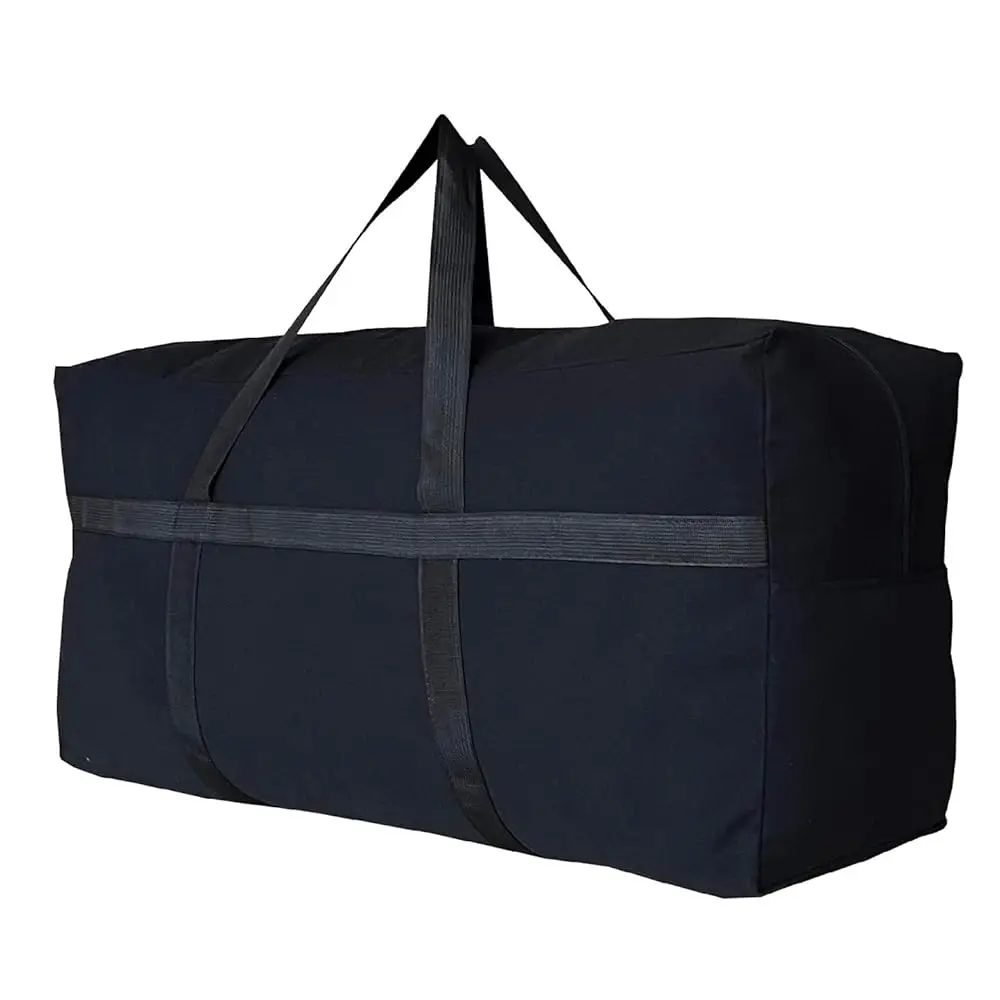

Extra Large Storage Duffle Bag for Travel, Black Oversized Giant Big Traveling Duffle Bag