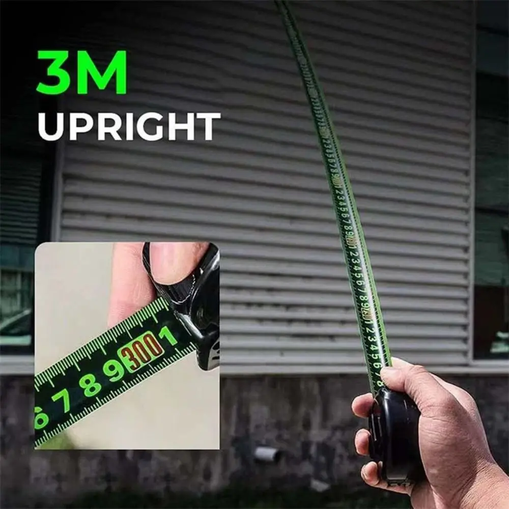 Portable Fall Resistant Wear-resistant Tape Measure Steel Tape Measuring Tape Fluorescent