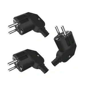 ME Herren -Stecker -Ersatz, Elektromution, Verlängerungskabel, Austausch, Schuko, 4,8 mm, 250 V, 16A, IP44, 3PCS 10 Hauptverkäufe männlicher Stecker - №8