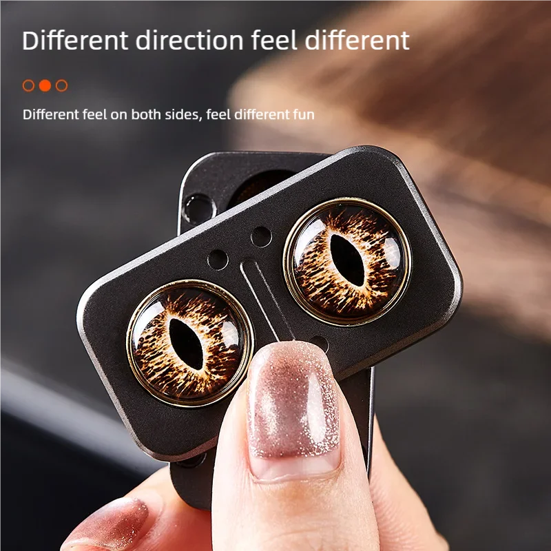 EDC métal hibou Fidget Spinner curseur en alliage de Zinc doigt gyroscope soulagement du Stress main Spinners jouet rotatif Antistress Fidgeting jouets