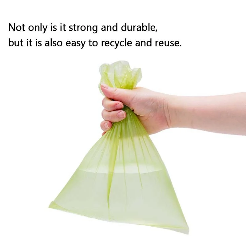 Pet Biodegradable Trash Bag 1/42 Roll Dog Poop Bags Bulk Biobase Scented Poo Bag Degradable Cat Waste Bags Dog Poop Dispenser