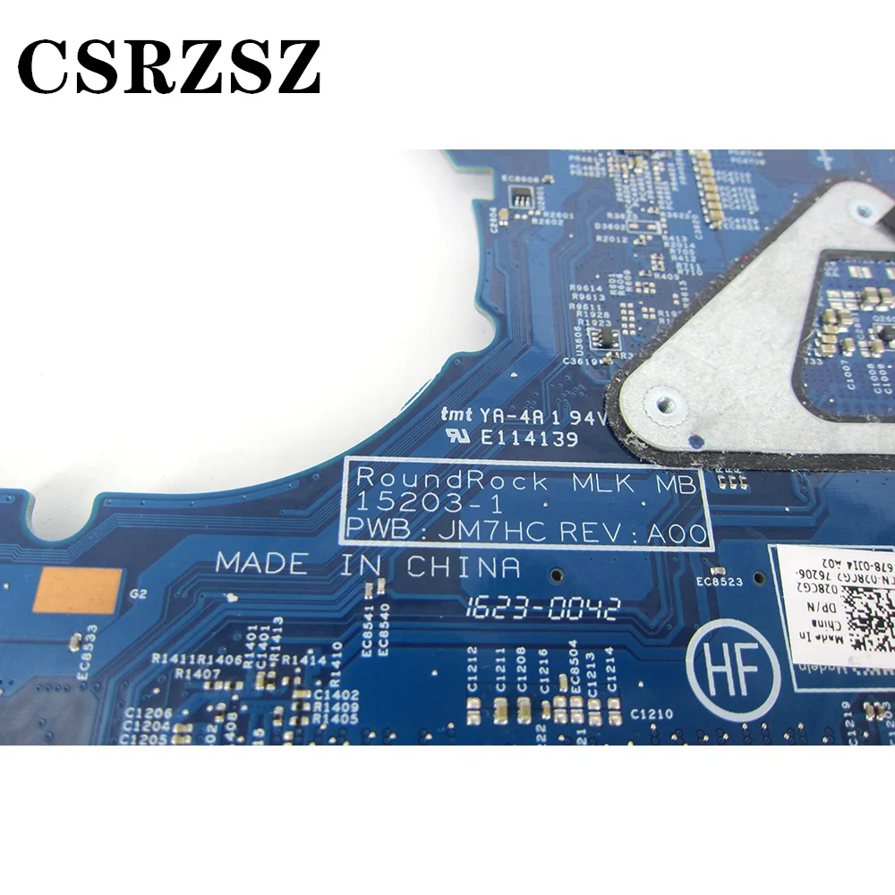 Para Dell Latitude 3350 i3-5005u placa base para ordenador portátil 15203-1 CN-028CG2 028CG2 28CG2 placa base para portátil DDR3