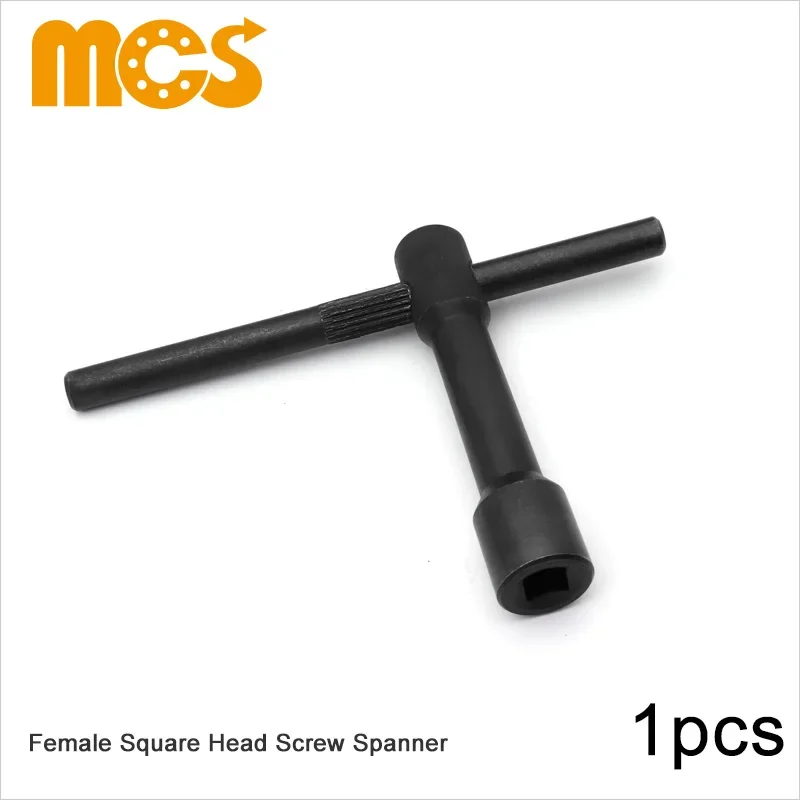 1pcs Milling Lathe Chuck Wrench Square Head Screw Spanner Tool Holder Key Female 8mm 10mm 12mm 14mm 17mm 19mm 22mm