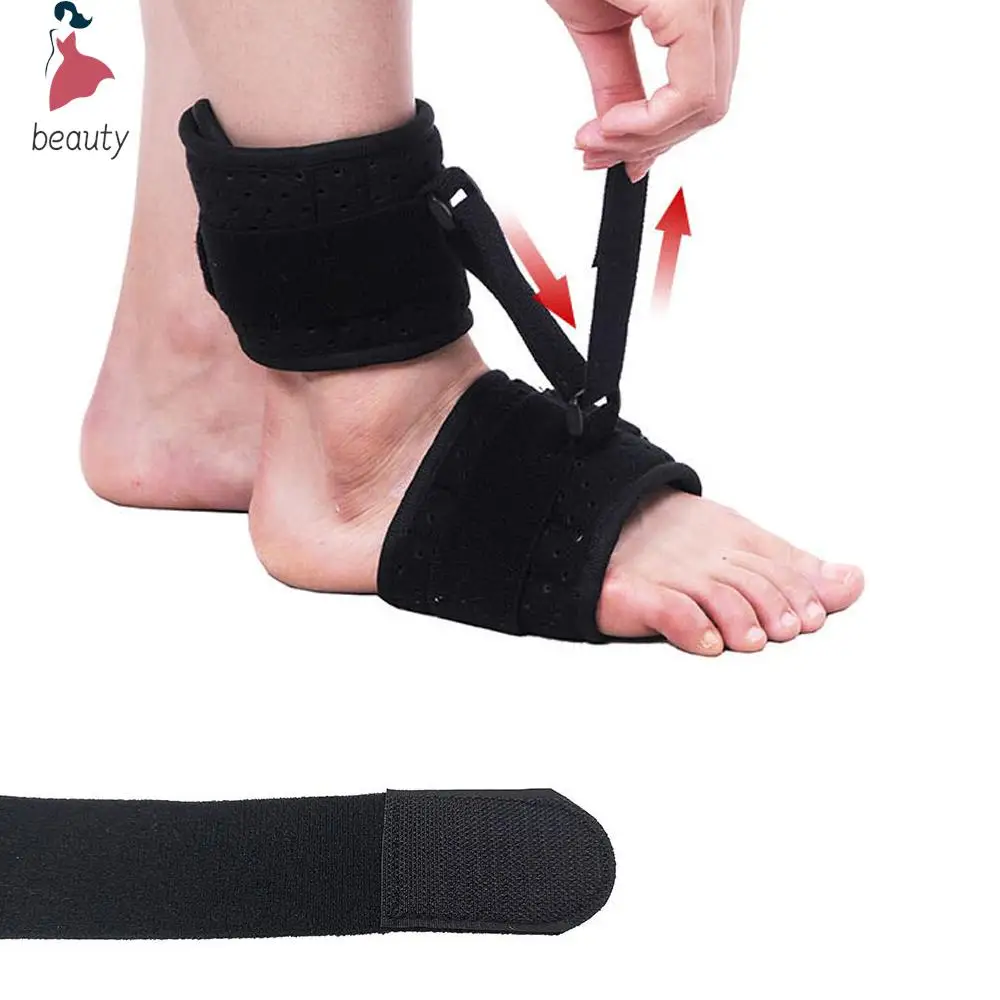 Adjustable Foot Drop Orthotic Brace Plantar Fasciitis Sprained Ankle Correction Splint for Foot Pain Postoperative Recovery