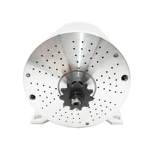 محرك DC متوسط المحرك بدون فرش مناسب للسكوتر الكهربائي ، قطع غيار العربات التحديثية ، 48 فولت ، 60 فولت ، 2000 واط ، 72 فولت ، 3000 واط أعلى 6 مبيعات 3000 واط عجلة دراجة نارية كهربائية - رقم 1