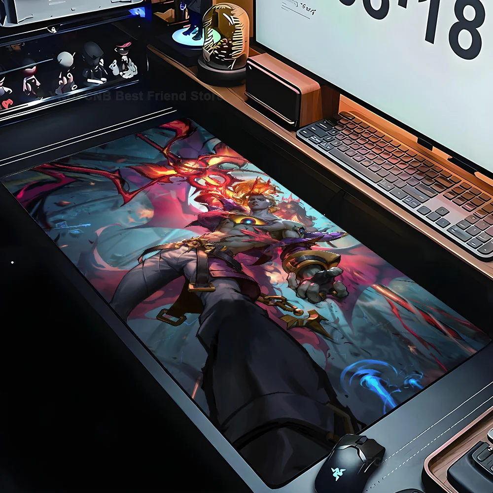 Viego Soul Fighter League of Legends Mousepad Mouse Mat Desk Mat With Pad gaming accessories Prime Gaming XXL Keyboard Pad