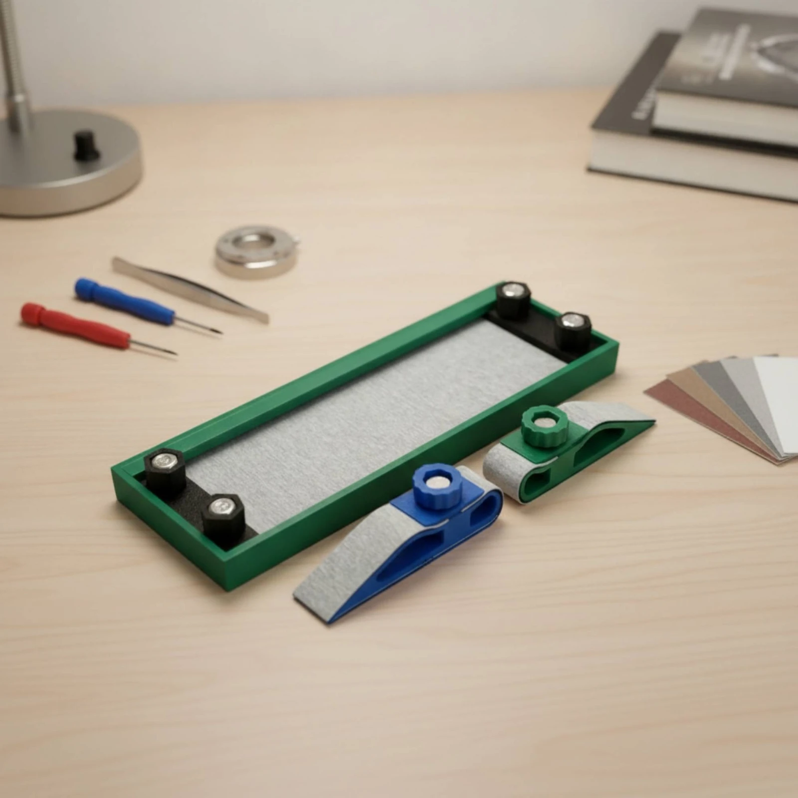 Watch Strap Sanding Fixture Stable Clamp Holder Precision Polishing Jig for Watch Repair Shops
