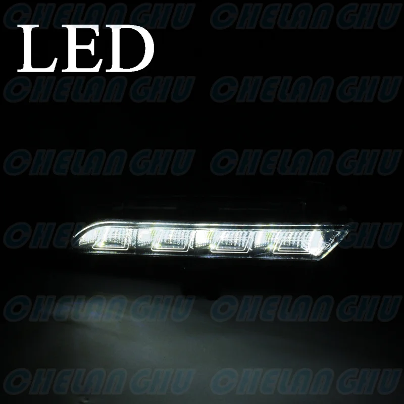 For Renault Clio 2012 2013 2014 2015 Left Side Front Bumper LED DRL Daytime Running Light Lamp 266059493