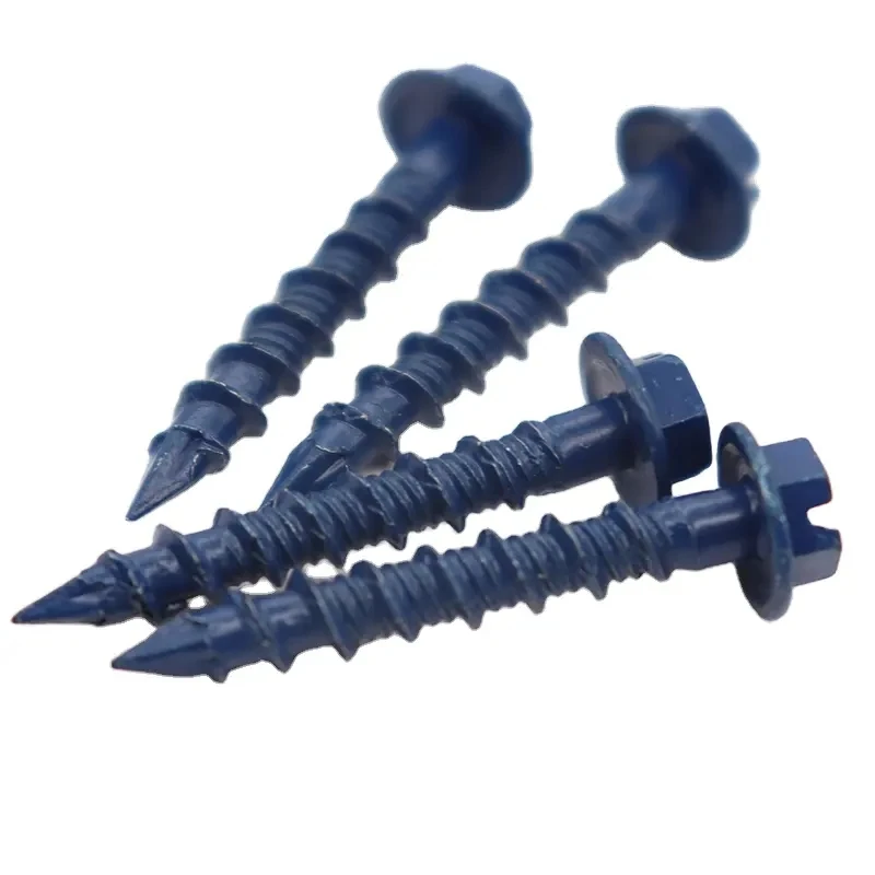 

Blue Zinc Plated Hexagon Head Head Self Tapping Screw