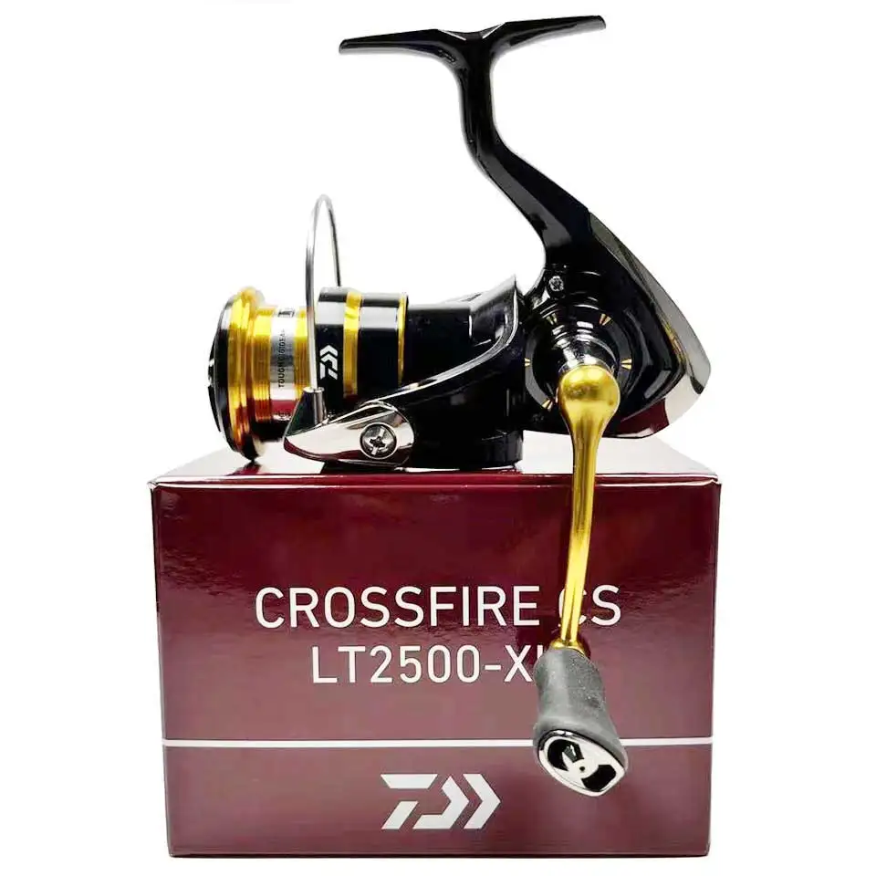 Kołowrotek DAIWA CROSSFIRE CS LT (jasny i wytrzymały) 1000-6000D-H Lekka, mocna szpula metalowa LC-ABS 4KG-12KG Ultraleve 185g-320g