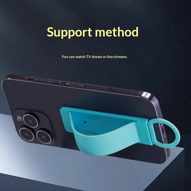 

Universal Wrist Band Cell Phone Bracket Portable Finger Grip Mobile Phone Holder Sticker Socket Stand Strap