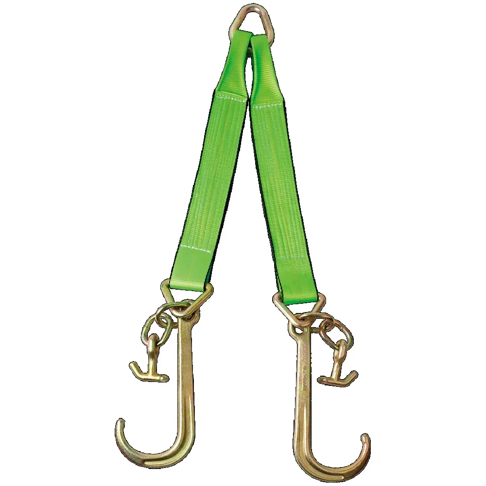 

Heavy Duty V-Belt for Heavy Duty Trailers 15-inch J/T Hook 5400 lbs capacity including emergency towing