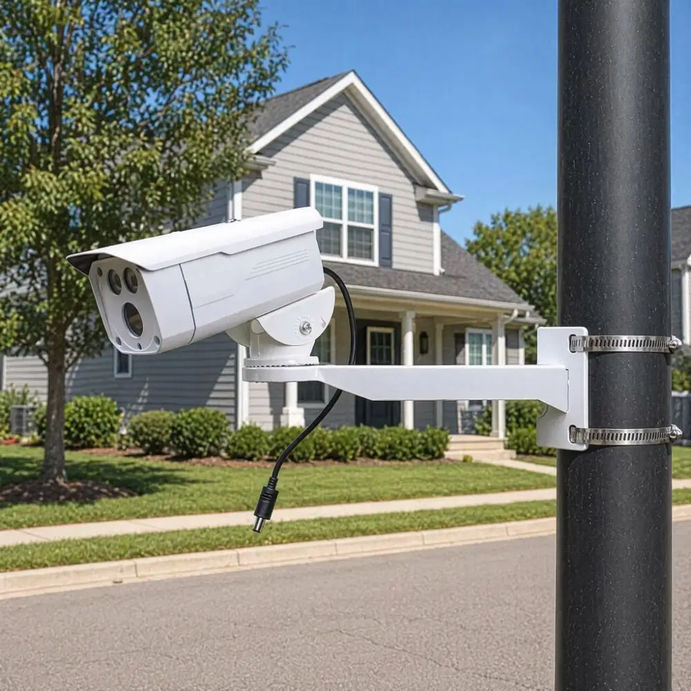 Universal Adjustment Monitoring Bracket Duckbill Shape Waterproof Monitoring Support Structure Thickened Aluminum