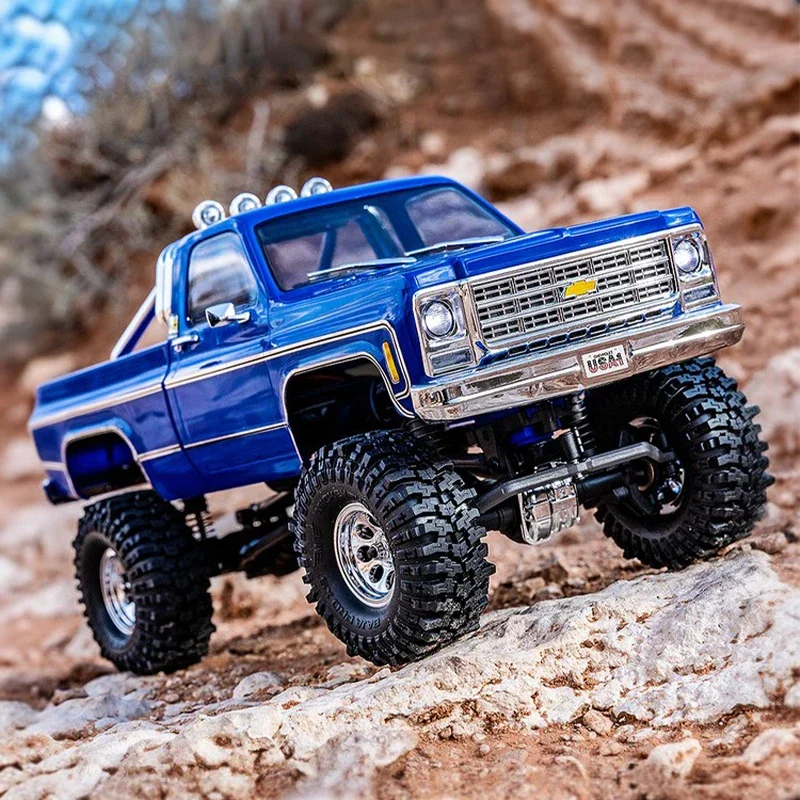 TRAXXAS 1/18 RC Car TRX-4M K10 Heightening Crossing Version Of Climbing Car Off-road Vehicle Toys For Adult Kid Gift