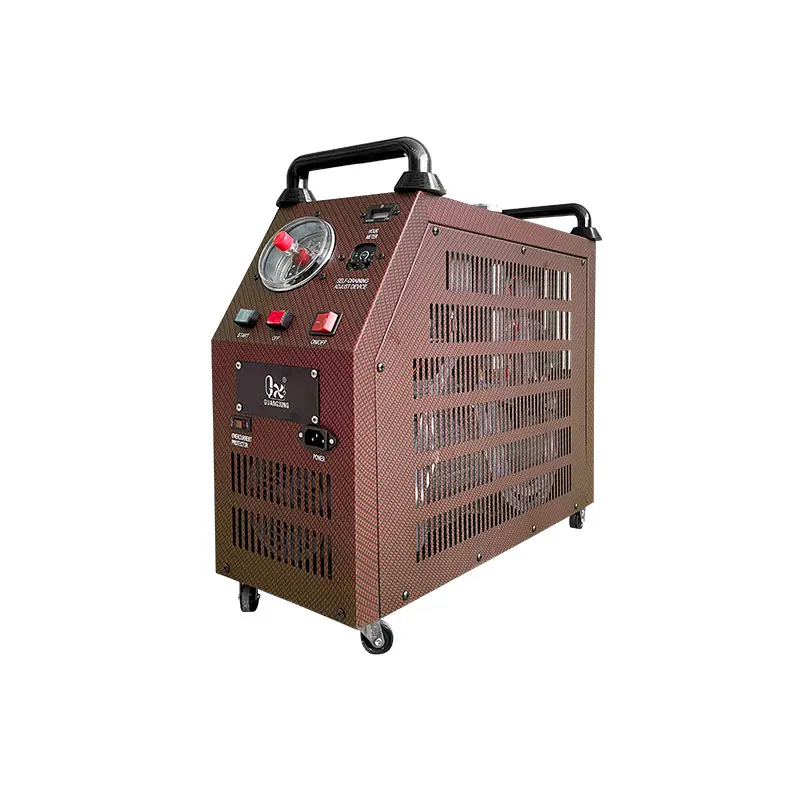 GX-E-4 Factory Direct Sales Piston 496bar 7200psi Air Compressor with Oil-water Separation System High Pressure Air Compressor